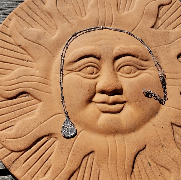 OM Sterling Silver Necklace - Picture 5 of 11